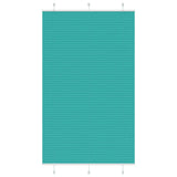 Vidaxl plissé rolgordijn 115x200cm stofbreedte 114,4cm petrol groen