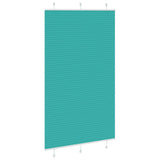 Vidaxl plissé rolgordijn 115x200cm stofbreedte 114,4cm petrol groen