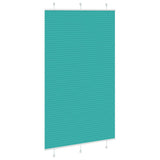 Vidaxl plissé rolgordijn 120x200cm stofbreedte 119,4cm petrol groen