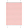 Vidaxl plissé rolgordijn 95x150 cm stofbreedte 94,4 cm polyester roze
