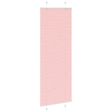 Vidaxl plissé rolgordijn 70x200 cm stofbreedte 69,4 cm polyester roze