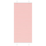 Vidaxl plissé rolgordijn 85x200 cm stofbreedte 84,4 cm polyester roze