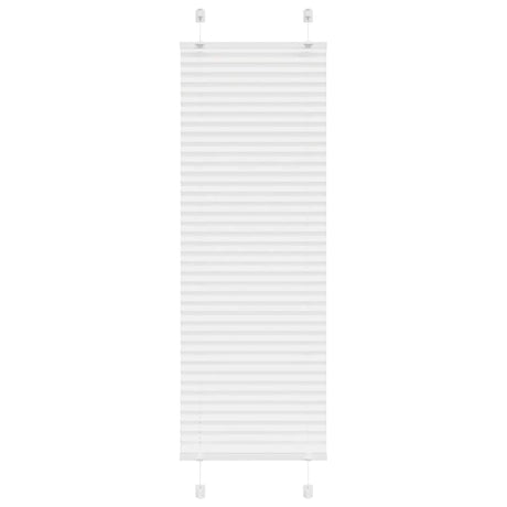 Vidaxl plissé rolgordijn 40x150 cm stofbreedte 39,4 cm polyester wit