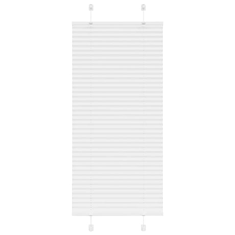 Vidaxl plissé rolgordijn 55x150 cm stofbreedte 54,4 cm polyester wit