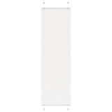 Vidaxl plissé rolgordijn 55x200 cm stofbreedte 54,4 cm polyester wit
