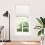 Vidaxl plissé rolgordijn 95x200 cm stofbreedte 94,4 cm polyester wit