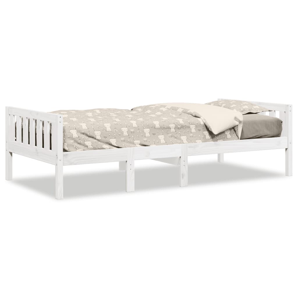 Vidaxl kinderbed zonder matras massief grenenhout wit 90x190 cm