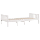 Vidaxl kinderbed zonder matras massief grenenhout wit 90x190 cm