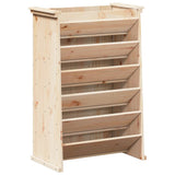 Vidaxx Kräuterbehälter 6-lagig 69x40x101,5 cm massives Kiefernholz