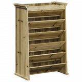 Vidaxx Kräuterbehälter 6-lagig 69x40x101,5 cm imprägniertes Kiefernholz