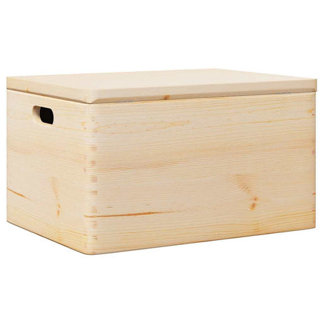 Vidaxx Holzkiste mit Deckelgriffen 40x30x23cm massives Kiefernholz