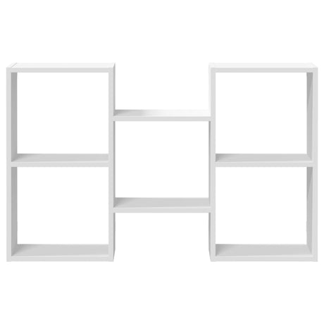 Vidaxl wandschap 96x18x60 cm bewerkt hout wit