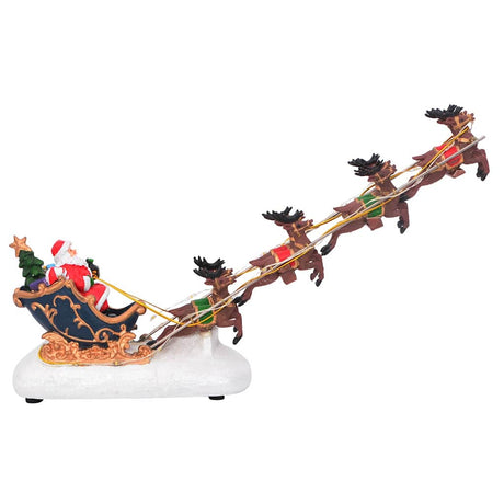 Vidaxl kersttafeldecoratie salo 31,5 x 6,5 x 16 cm kunststof