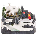 Vidaxl kerst tafelopstelling multikleur 16 x 11,5 x 13 cm kunststof