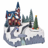 Vidaxl kerstdorp decoratie multikleur 20,5 x 17 x 21 cm kunststof