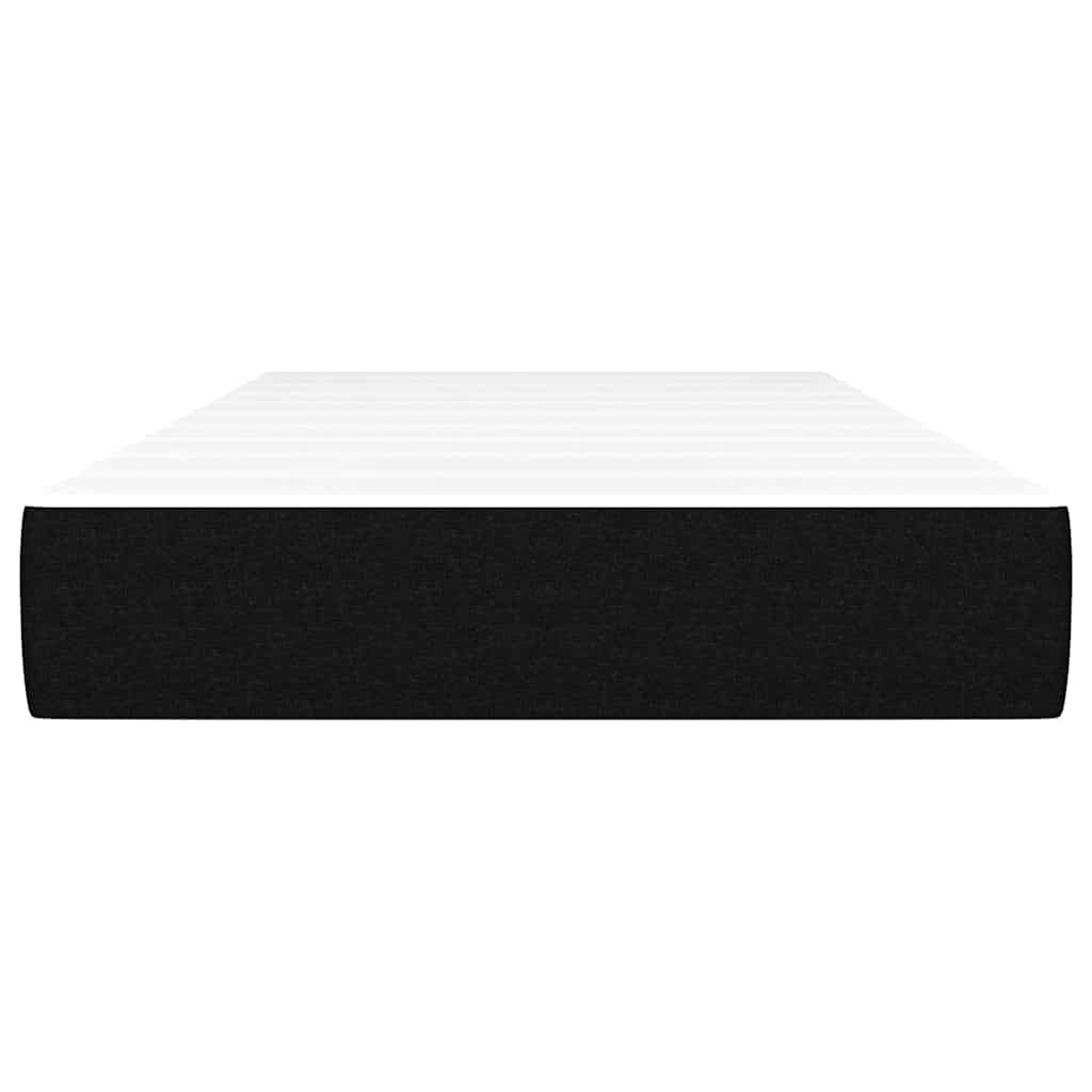 Vidaxl pocketveringmatras voor kinderen medium 80x160 cm stof zwart