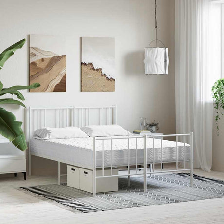 Vidaxl schuimmatras hardheid h2 h3 140x210 cm wit