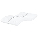 Vidaxl schuimmatras hardheid h2 h3 160x220 cm wit