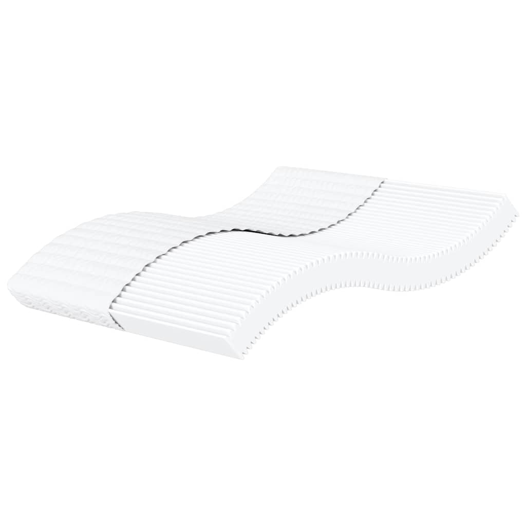 Vidaxl schuimmatras hardheid h2 h3 180x220 cm wit