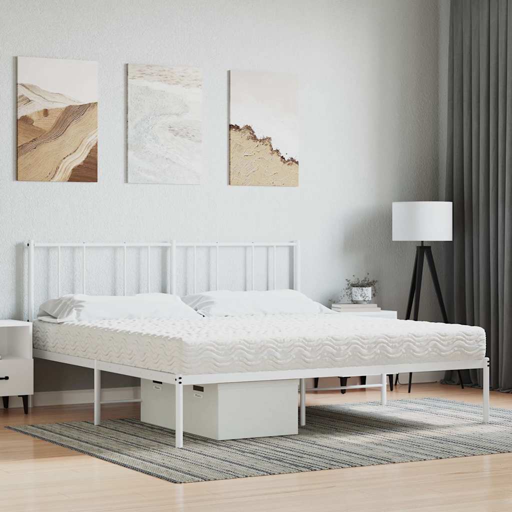 Vidaxl schuimmatras hardheid h2 h3 180x220 cm wit