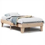 Vidaxl bedframe zonder matras massief grenenhout 90x190 cm