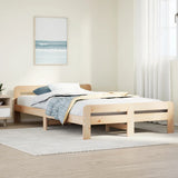 Vidaxl bedframe zonder matras massief grenenhout 120x190 cm
