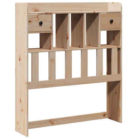 Vidaxl hoofdbord met opbergruimte 75 cm massief grenenhout