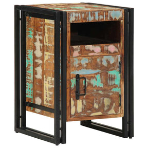 Vidaxl nachtkastje 40x40x59 cm massief hout gerecycled