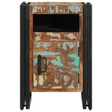Vidaxl nachtkastje 40x40x59 cm massief hout gerecycled