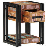 Vidaxl nachtkastje 2 st multikleur 30 x 30 x 40 cm