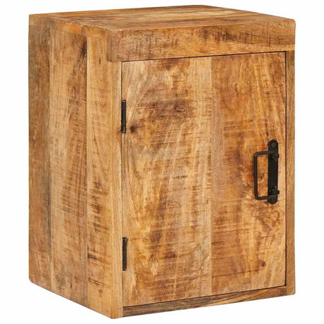 Vidaxl nachtkastje 2 st bruin 35 x 33 x 48 cm massief mango hout