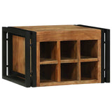 Vidaxl wijnrek 2 st 46 x 35 x 27,5 cm massief acaciahout
