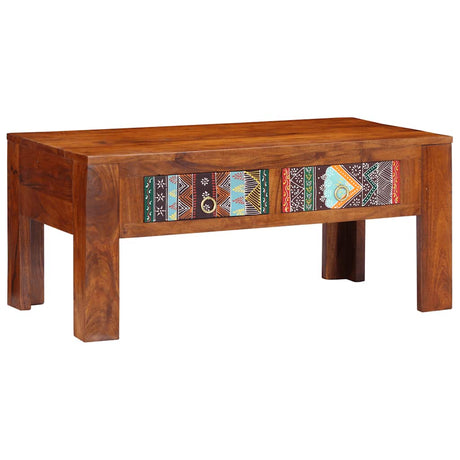 Vidaxl salontafel 90x50x40 cm massief acaciahout