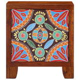 Vidaxl nachtkastje 2 st 40x30x45 cm massief acaciahout