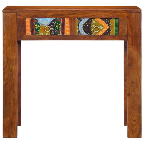 Vidaxl wandtafel 80x35x75 cm massief acaciahout