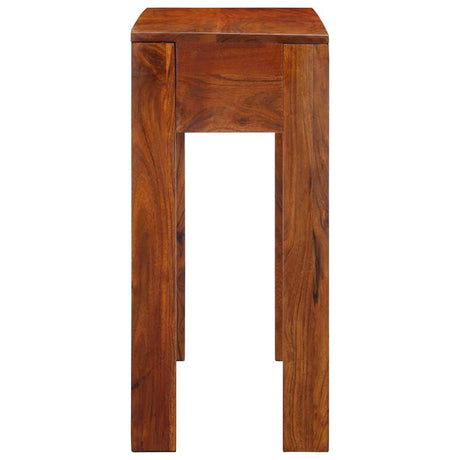 Vidaxl wandtafel 80x35x75 cm massief acaciahout