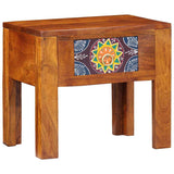 Vidaxl bijzettafel bruin 40 x 30 x 36 cm