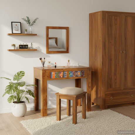 Vidaxl plafondtafel bruin 90 x 45 x 75 cm massief acaciahout