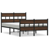Vidaxl bedframe met hoofdbord en voetbord zonder matras 120x190 cm