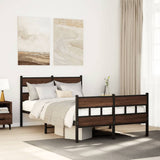 Vidaxl bedframe met hoofdbord en voetbord zonder matras 120x190 cm