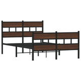 Vidaxl bedframe met hoofdbord en voetbord zonder matras 120x200 cm