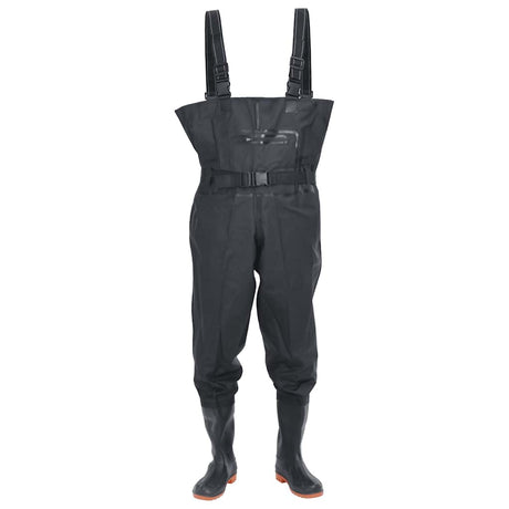 Vidaxl Watanzug mit Stiefeln und Gürtel Größe 40 schwarz