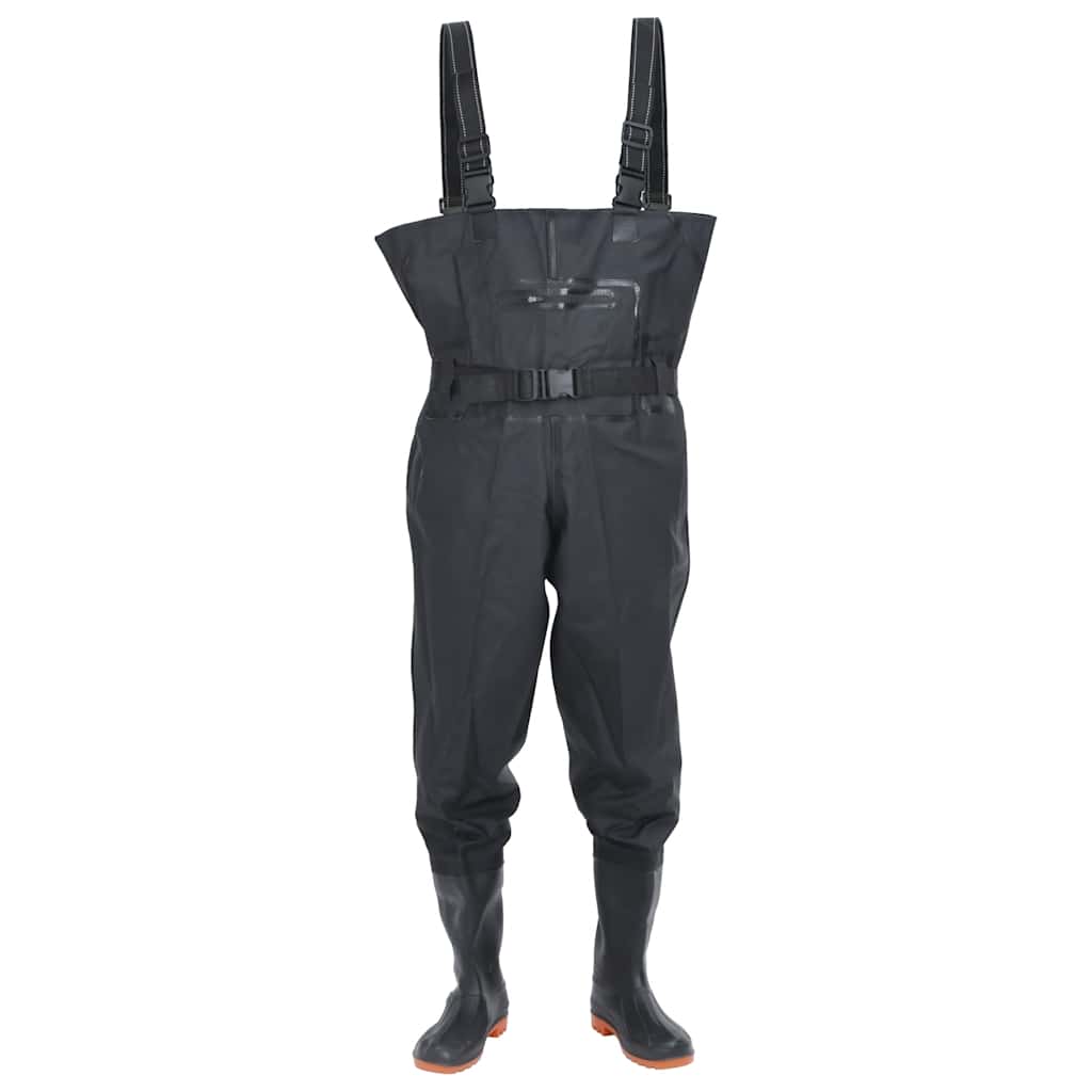 Vidaxl Watanzug mit Stiefeln und Gürtel Größe 41 schwarz
