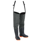 VidaXL Angelstiefel Größe 41 dunkelgrün