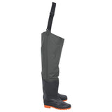VidaXL Angelstiefel Größe 44 dunkelgrün