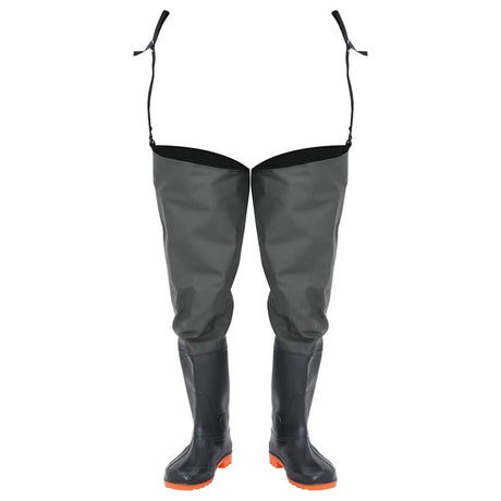 VidaXL Angelstiefel Größe 45 dunkelgrün