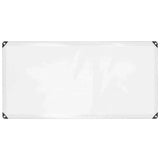 Vidaxx transparente Plane mit Ösen 1x2 m Polyethylen