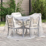 Vidaxx transparente Plane mit Ösen 2x3 m Polyethylen