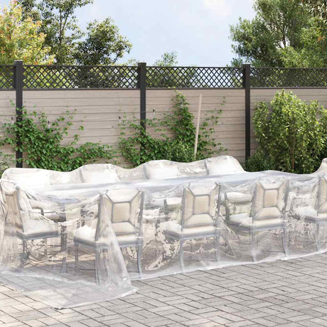 Vidaxx transparente Plane mit Ösen 5x6 m Polyethylen