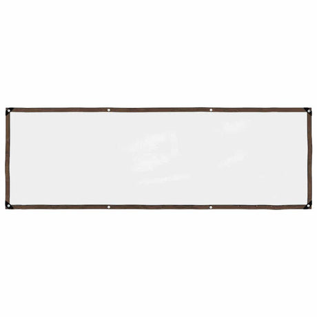 Vidaxx transparente Plane mit Ösen 1x3 m Polyethylen